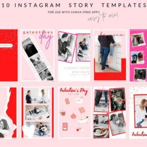 Instagram Story Templates Pack of 10
