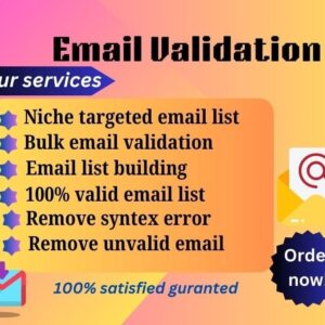 Email List Building and Verification