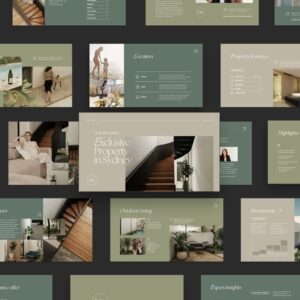 Real Estate Property Listing Deck