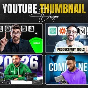 YouTube Channel Art and Thumbnail Design
