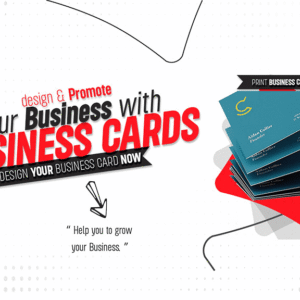 Custom Business Card Design Front and Back