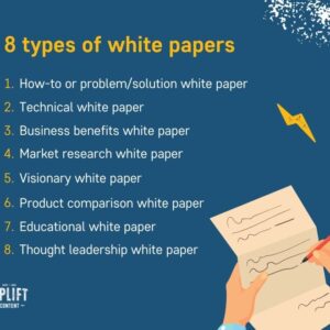 B2B White Paper & Industry Report Writing