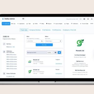 Custom Job Portal with Employer and Candidate Dashboards