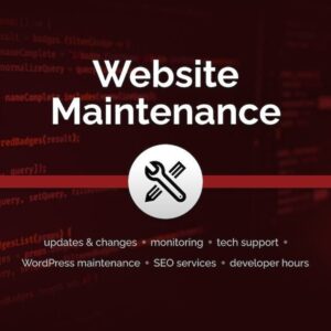 Monthly Website Maintenance Package