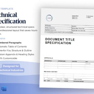 Technical Specification (SRS) Document Writing