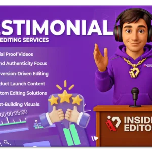 Customer Testimonial Video Editing