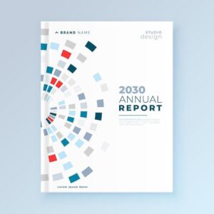 Annual Report Cover and Layout Design
