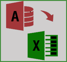 Access Database to Excel or CSV Export