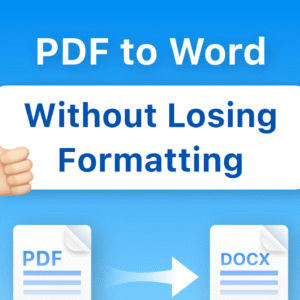 PDF to Editable Word Document Conversion