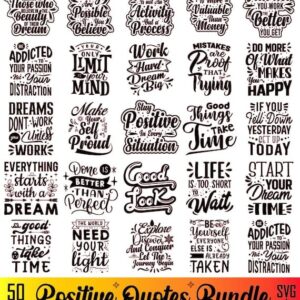 50 Branded Motivational Quote Graphics