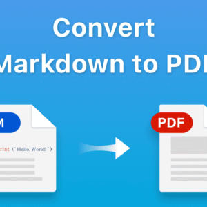 Markdown (MD) to Formatted Word/PDF