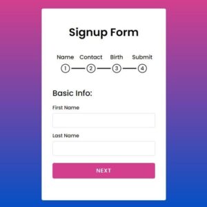 Multi-Step Form & Wizard Design