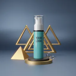 Realistic Product Mockup & Logo Placement